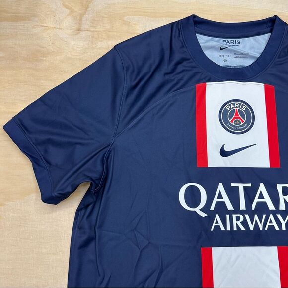NEW XXL Paris Saint Germain PSG Nike 2022/23 Home Blank Jersey Blue - Picture 4 of 10